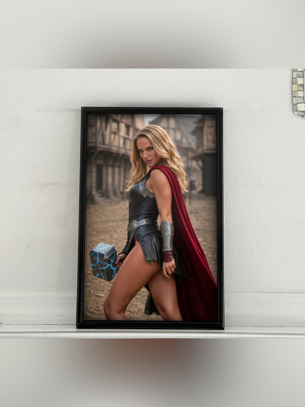 Thor love And Thunder Natalie Portman pinup girl Poster